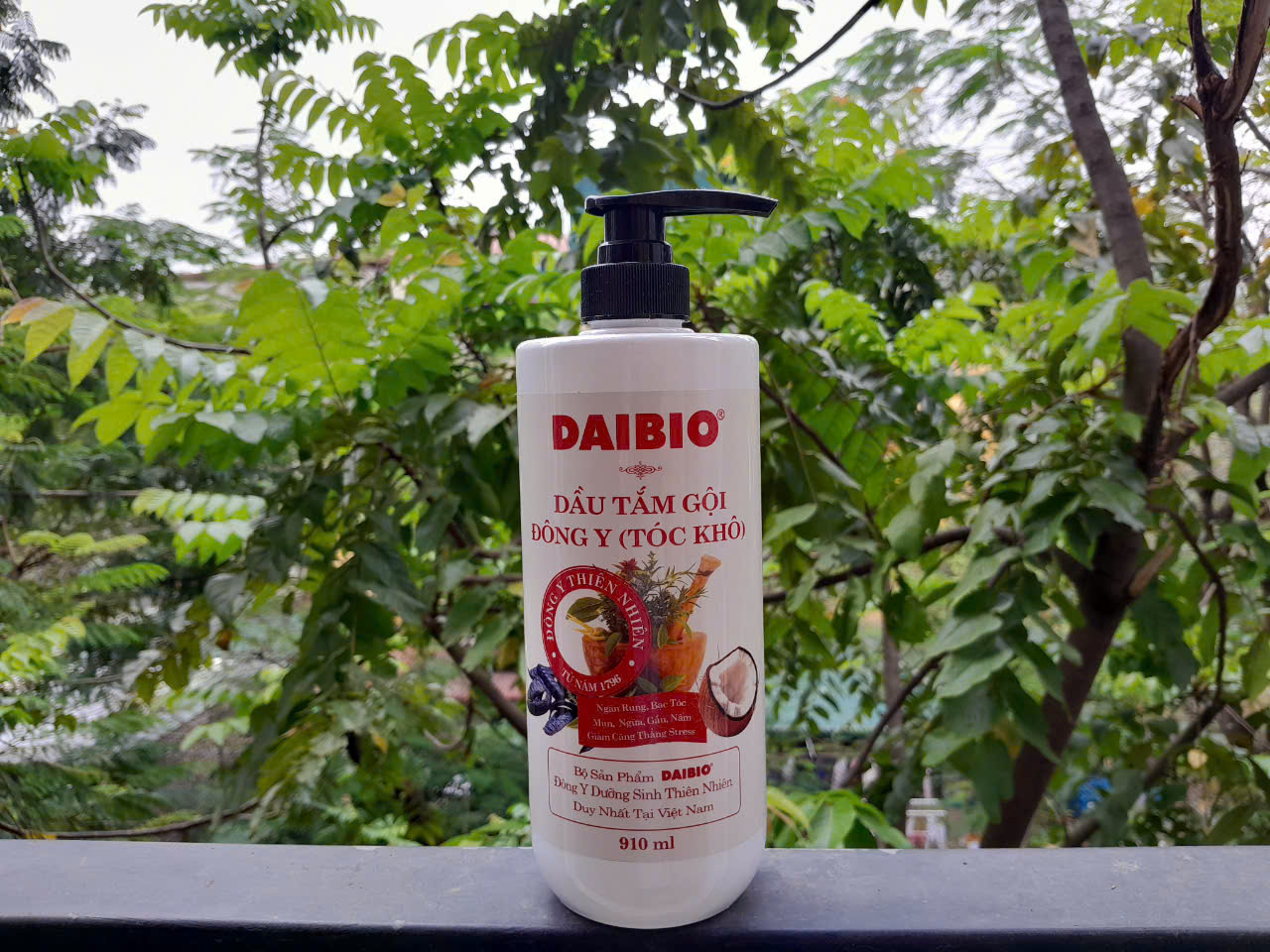 Dầu Tắm Gội Đông Y DAIBIO chai 910ml