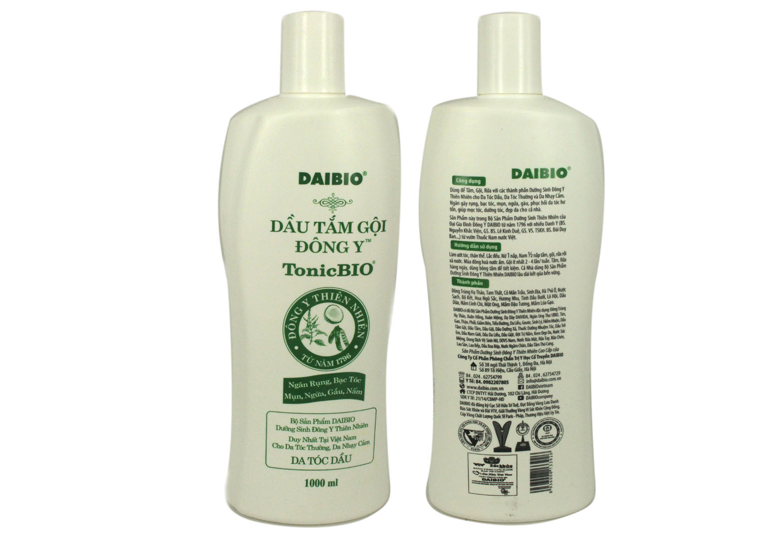 Traditional Medicine TonicBIO Shampoo 1000ml 