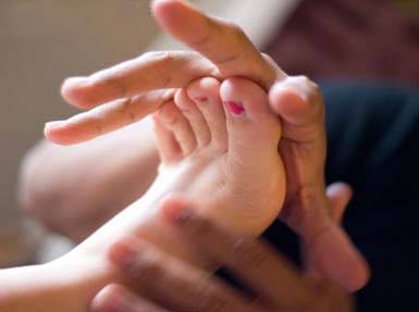 Foot Reflexology Massage Healing Touch